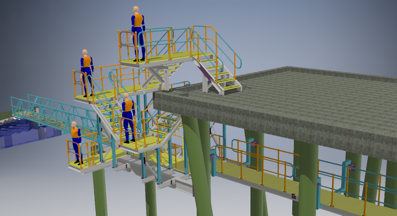 Wharf Upgrade 3 Why is AS1657 Important: Platforms, Walkways, Stairways, Ladders - Practical Engineering - https://practicalengineering.com.au/blog/why-is-as1657-important/